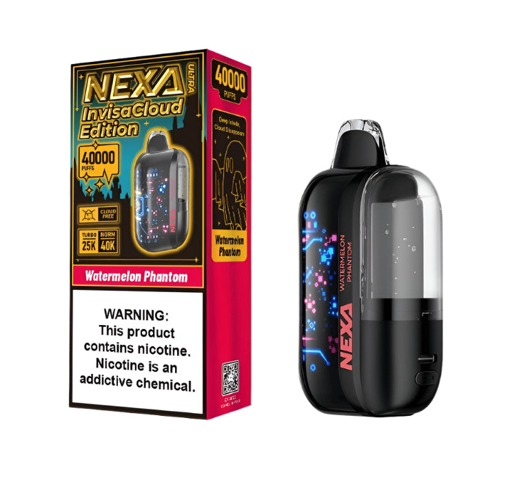 Watermelon Phantom Nexa Ultra 50000 (Invisacloud Edition) - Black Coral
