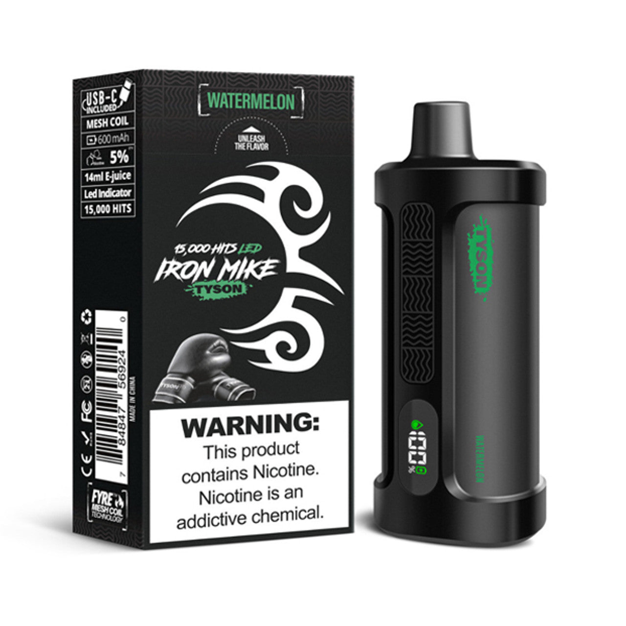 Watermelon Tyson 2.0 Iron Mike - Black Coral