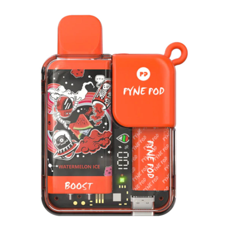 Watermelon Ice Pyne Pod Boost 8500 - Black Coral