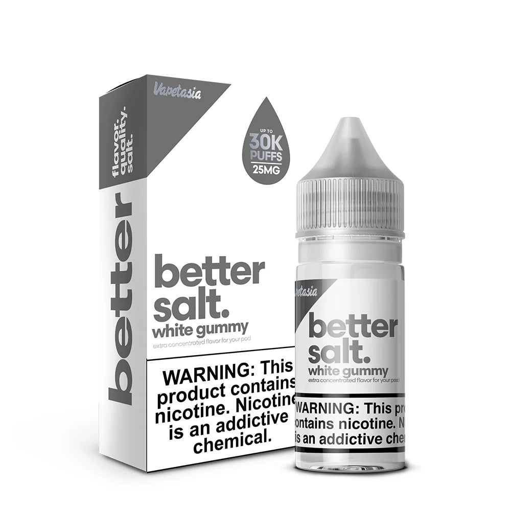 White Gummy Better Salt by Vapetasia 30ml