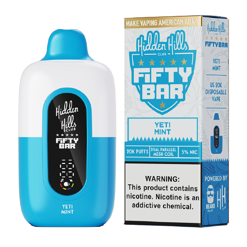 Yeti Mint Hidden Hills x Fifty Bar 20K - Black Coral