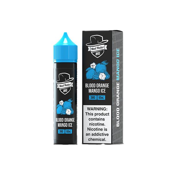 Blood Orange Mango Ice by Mad Hatter 60mL - Black Coral