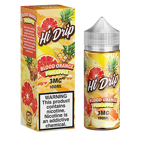 Island Orange (Blood Orange Pineapple) by Hi-Drip 100ml - Black Coral