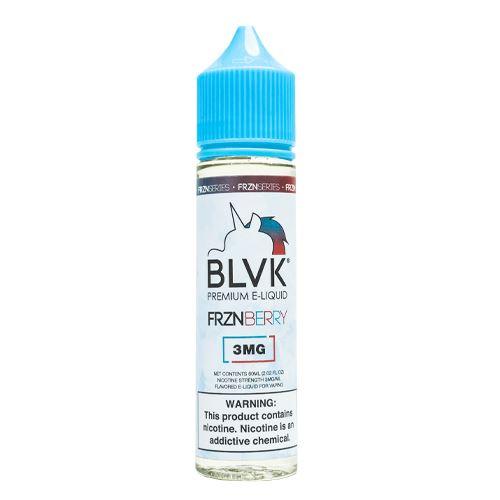 Strawberry Menthol (FRZNBerry) by BLVK Unicorn E-Juice 60ml - Black Coral
