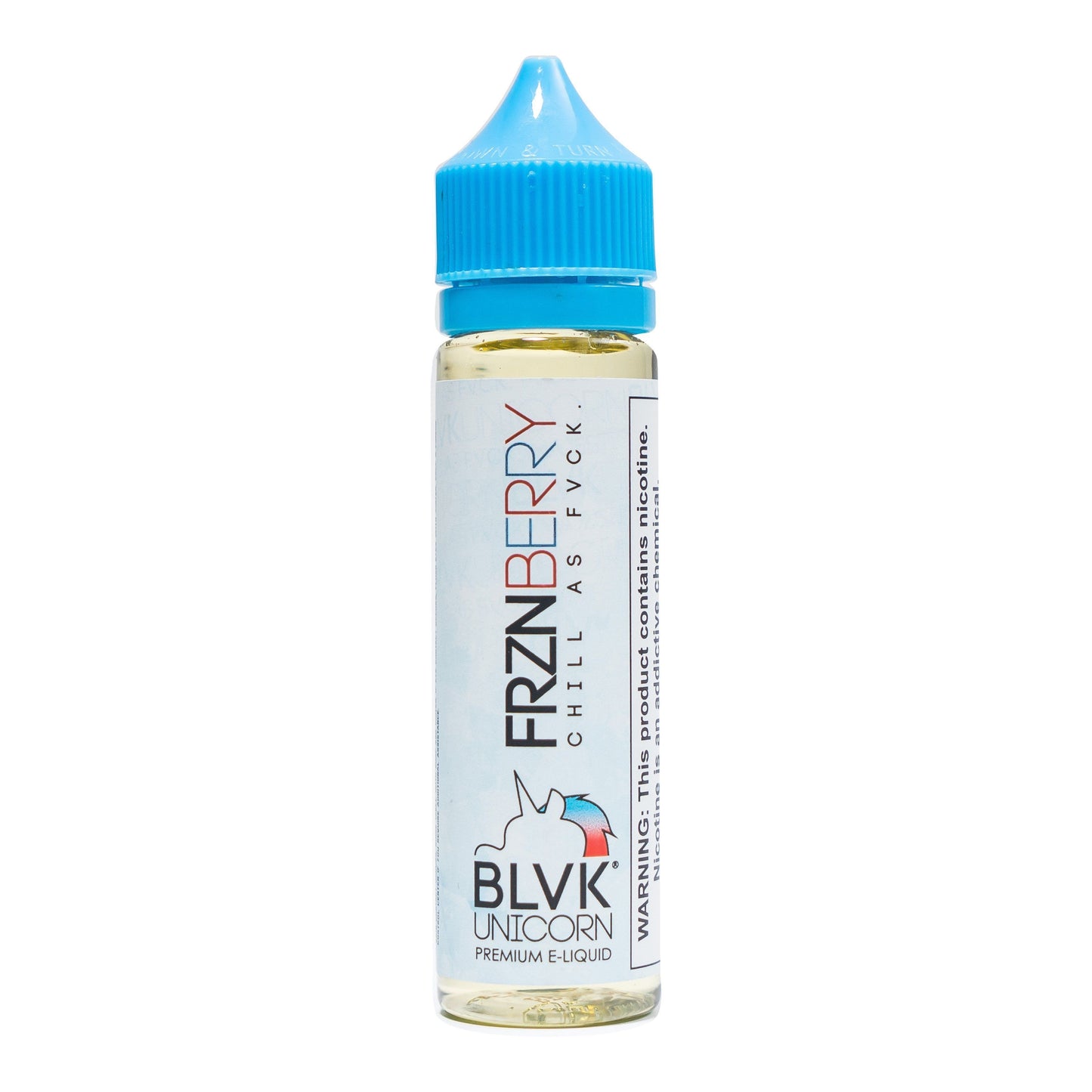 Strawberry Menthol (FRZNBerry) by BLVK Unicorn E-Juice 60ml - Black Coral