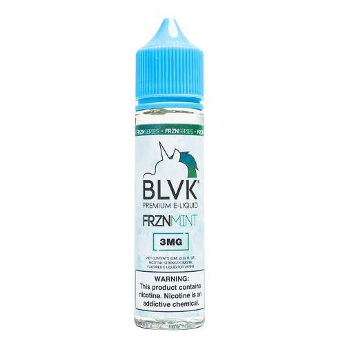 Spearmint Menthol (FRZNMint) by BLVK Unicorn E-Juice 60ml - Black Coral