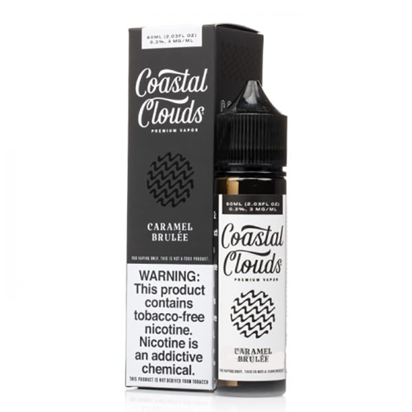 Caramel Brulee by Coastal Clouds TFN 60ml - Black Coral