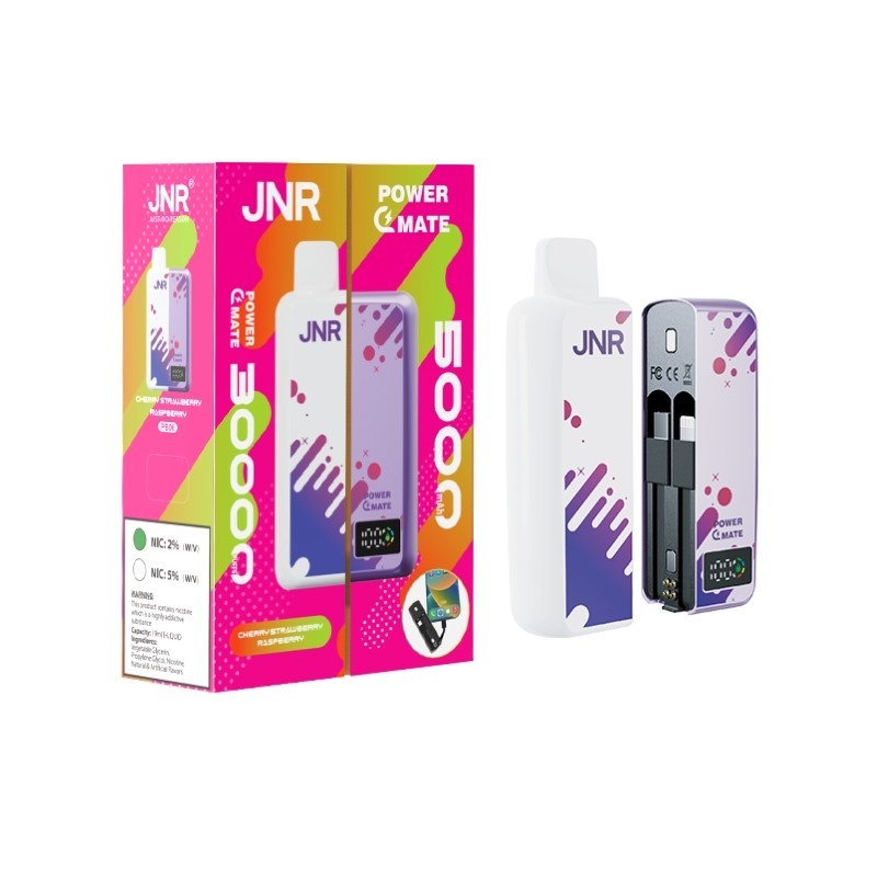 Cherry Strawberry Raspberry JNR Power Mate 30K Kit - Black Coral