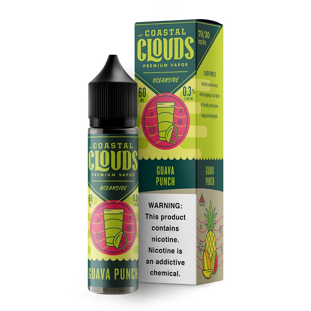 Pineapple Guava by Coastal Clouds 60ml - Black Coral