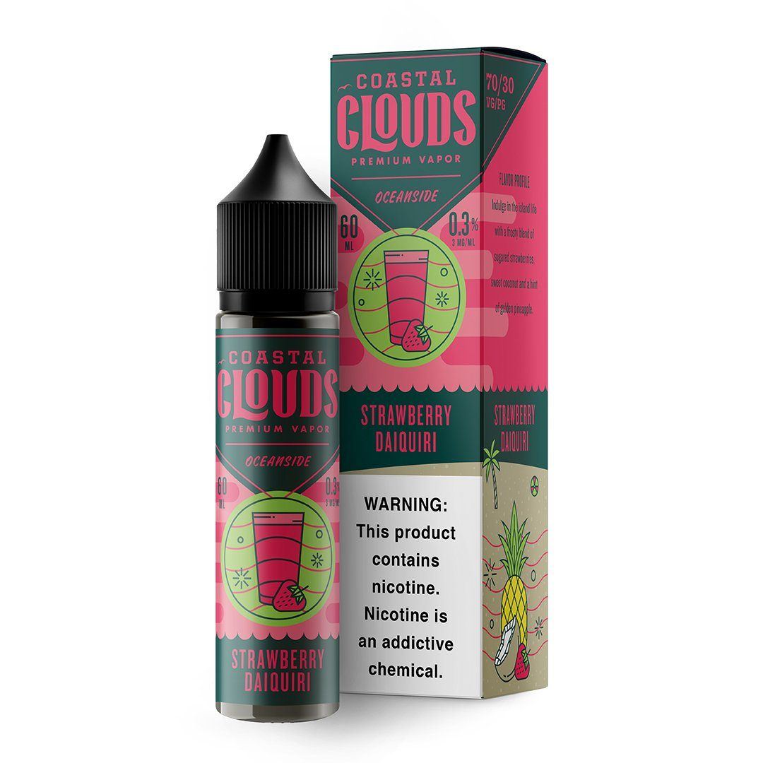 Strawberry Pineapple Coconut by Coastal Clouds 60ml - Black Coral