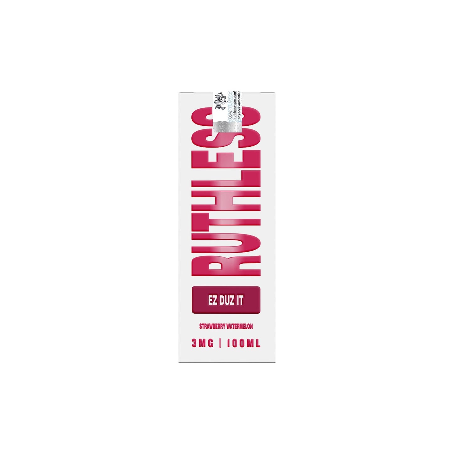 EZ DUZ IT Ruthless Vapor Vape Juice - 100ml - Black Coral