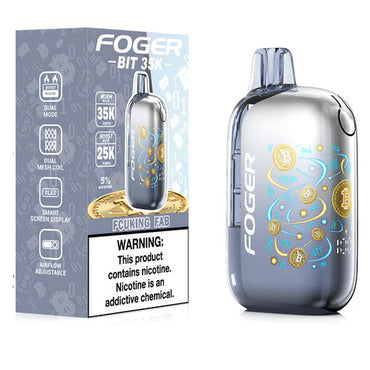 Foger Bit 35K Fcuking Fab Disposable Vape - Black Coral