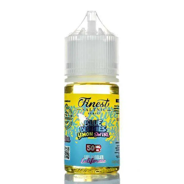 The Finest E-Liquid - Salt Nic Series - Blue Berries Lemon Swirl - 30ml - Black Coral