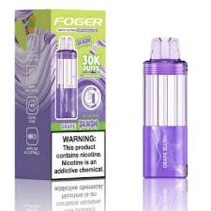 Grape Slush Foger Switch Pro 30K Pod disposable vape packaging