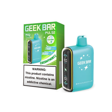 CreamyMintz Geek Bar Pulse 15000 Disposable Vape Packaging