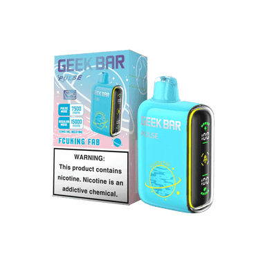 Fcuking Fab Geek Bar Pulse 15000 Disposable Vape Packaging