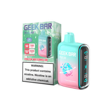 Frozen Watermelon Geek Bar Pulse 15000 Disposable Vape Packaging
