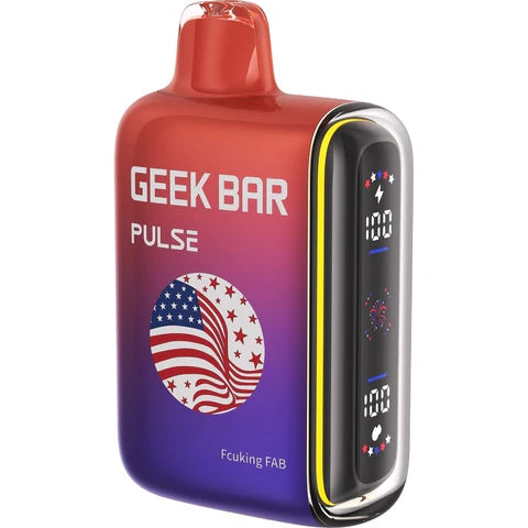Fcuking Fab - Geek Bar Pulse 15000 Patriot Edition