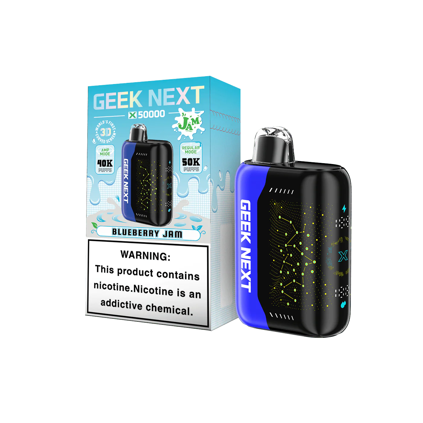blueberry jam geek bar x - Next 50000 Prefilled Pod Kits Flavor:Tropical Rinbo geek bar astrology vapes