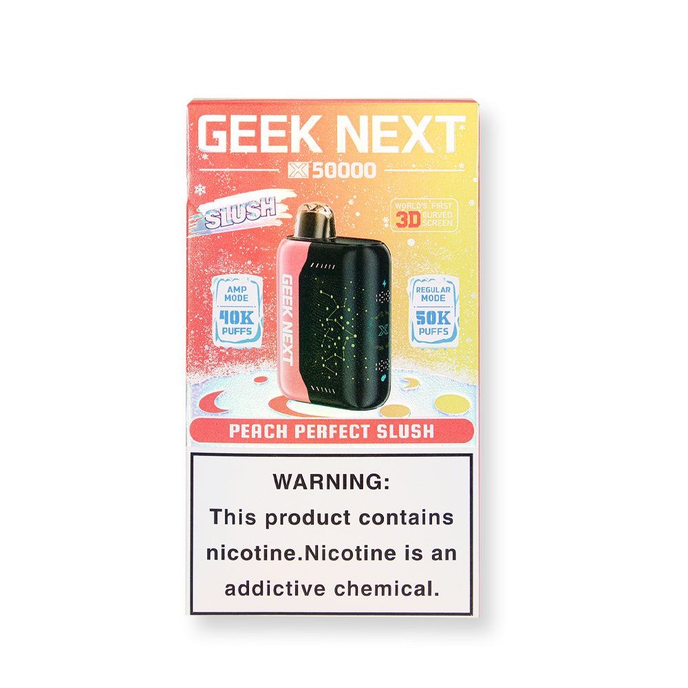 Peach Perfect Slush - Geek Next X 50000 | Online Vape Shop Peach Perfect Slush - Geek Next X 50000 | Online Vape Shop
