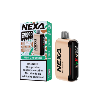 Nexa N20000 Mint Chocolate Disposable Vape - Black Coral