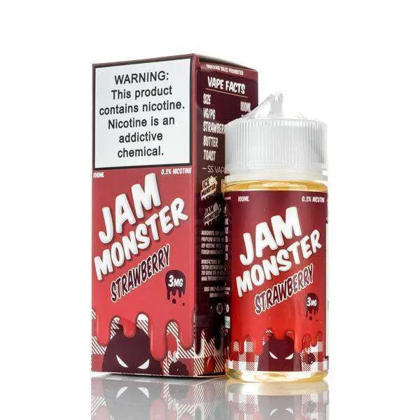 Jam Monster - Strawberry Jam - 100ml - Black Coral