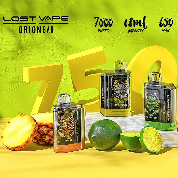 Lost Vape Orion Bar 7500 Packaging