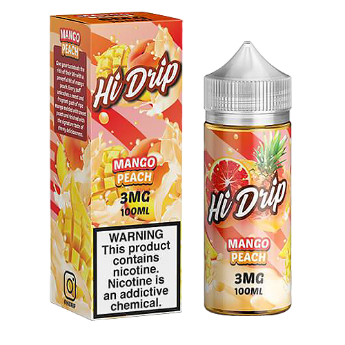 Peachy Mango (Mango Peach) by Hi-Drip 100ml - Black Coral