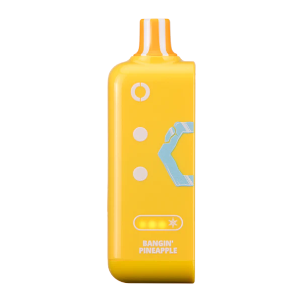 Bangin’ Pineapple Disposable Vape - Off Stamp Ice Cube 25K Pod
