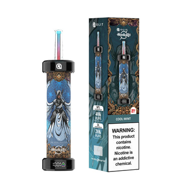 Cool Mint Olit Hookalit 40K disposable vape packaging