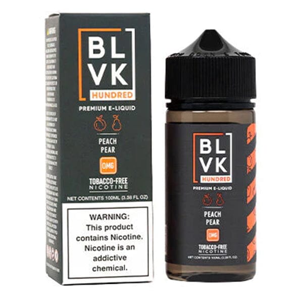 Peach Pear by BLVK TF Nic 100mL - Black Coral