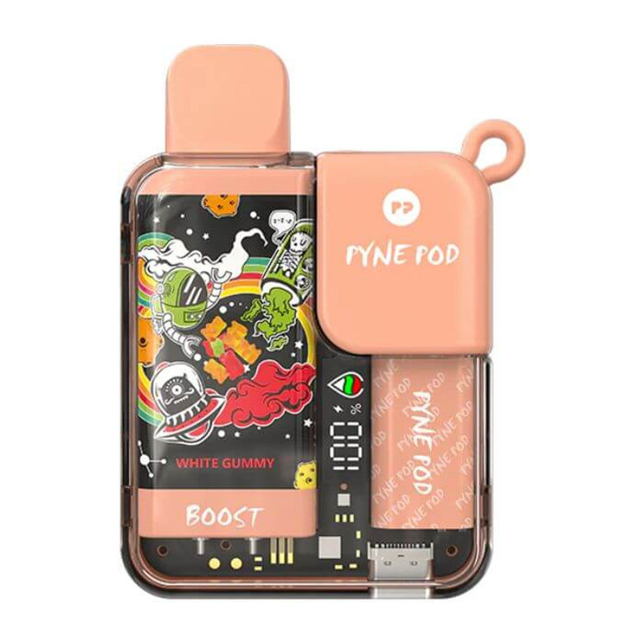 order vape pods online White Gummy - Pyne Pod Boost 8500