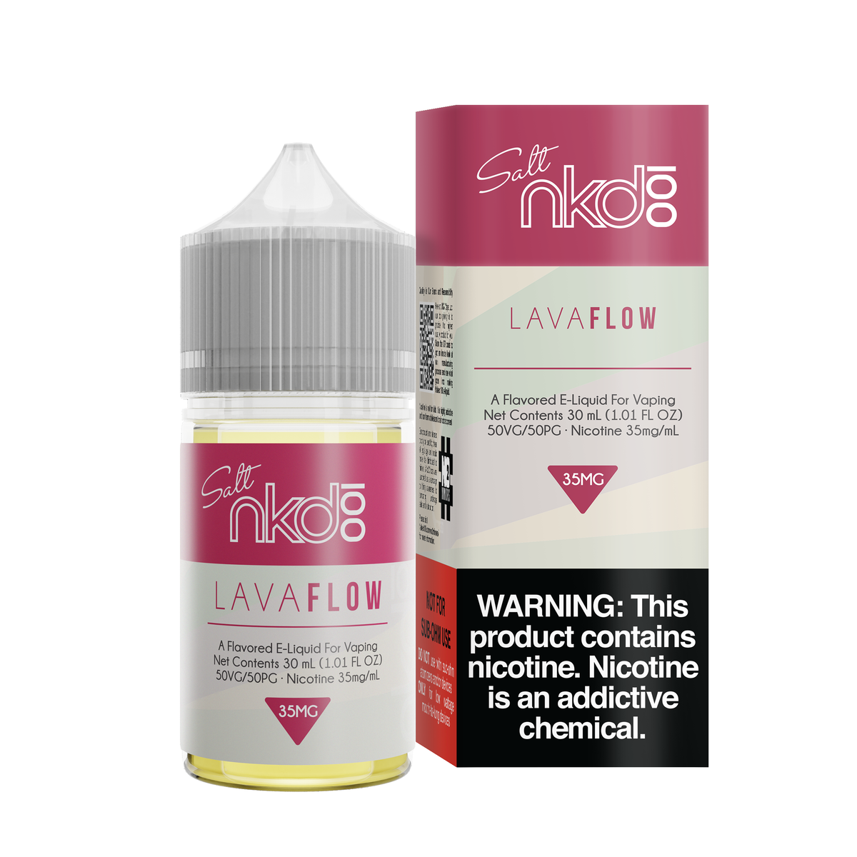 Lava Flow By Naked 100 60ml - Black Coral