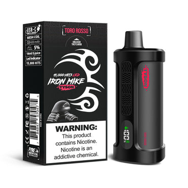 Toro Rosso Tyson 2.0 Iron Mike disposable vape packaging