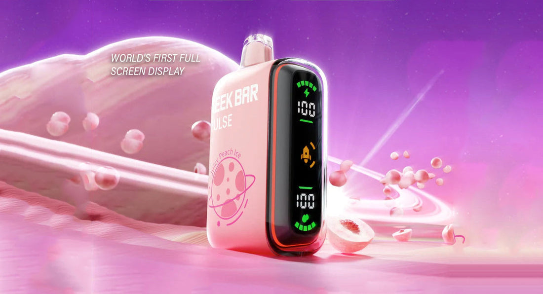 Introducing Geek Bar Pulse 15000 Disposable Vape - Black Coral