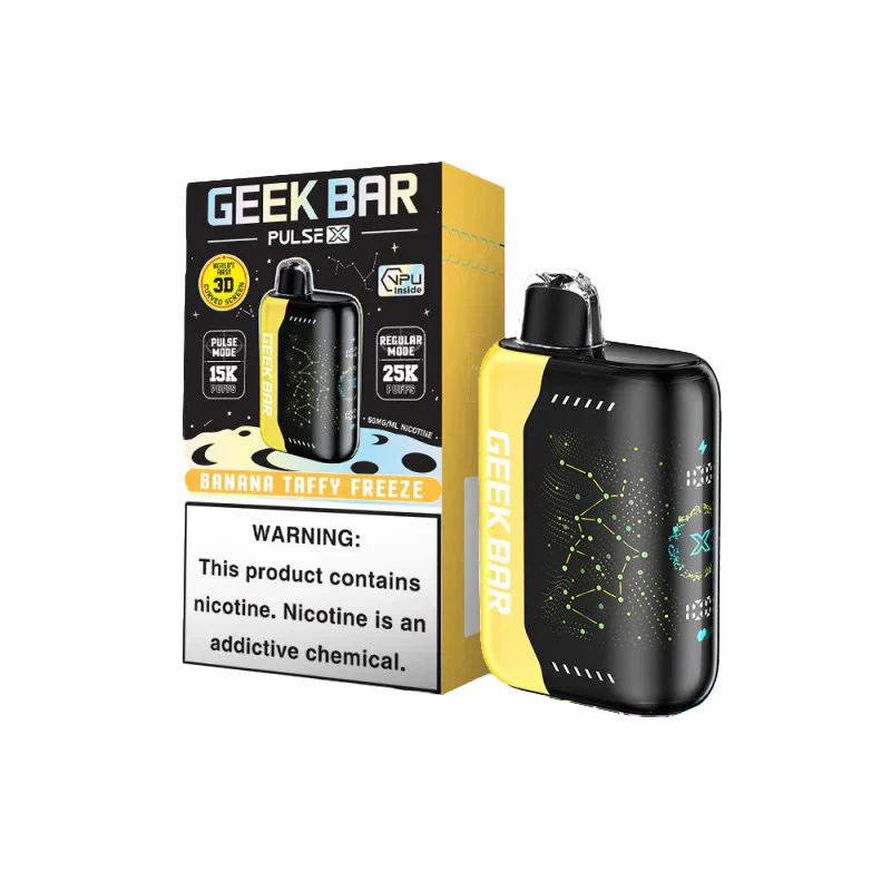 Banana Taffy Freeze Geek Bar Review: Is This 25K Puff Powerhouse Your Next All-Day Vape?