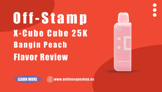 Bangin Peach Off Stamp Cube 25K Pod Review