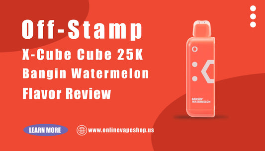Bangin Watermelon Off Stamp Cube 25K Pod Review