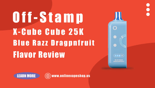 Blue Razz Dragonfruit Off Stamp Cube 25K Pod Review