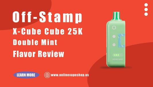 Double Mint Off Stamp Cube 25K Pod Review