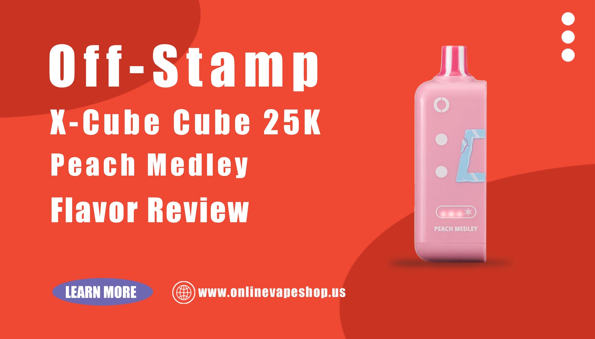 Peach Medley Off Stamp X Cube 25K Pod Review