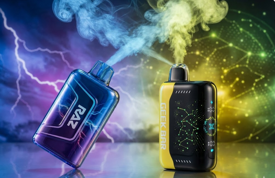 RAZ Vape vs Geek Bar: The Ultimate Disposable Vape Showdown