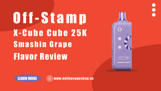 Smashin’ Grape Off Stamp X Cube 25K Pod Review