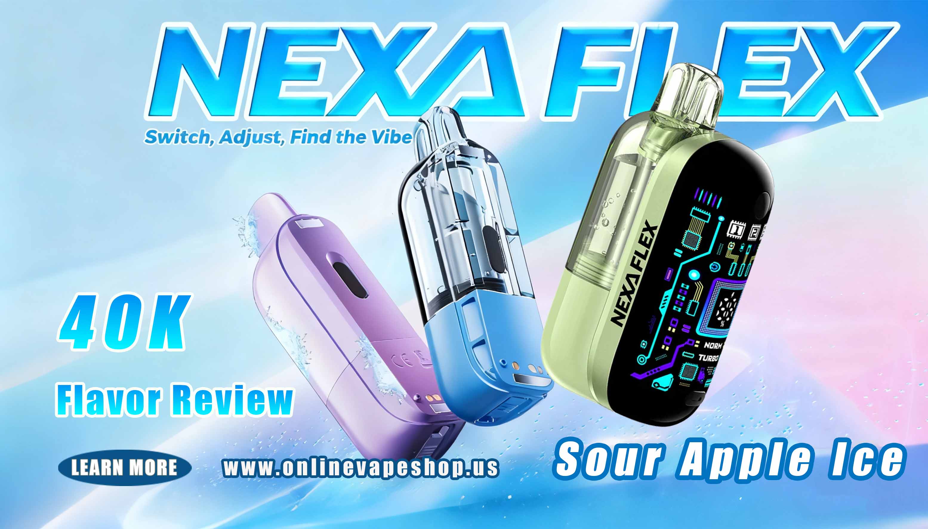 Sour Apple Ice Nexa Flex 40K Review