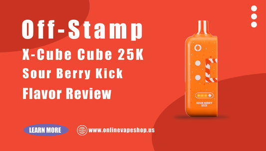 Sour Berry Kick Off Stamp X Cube 25K Pod Review
