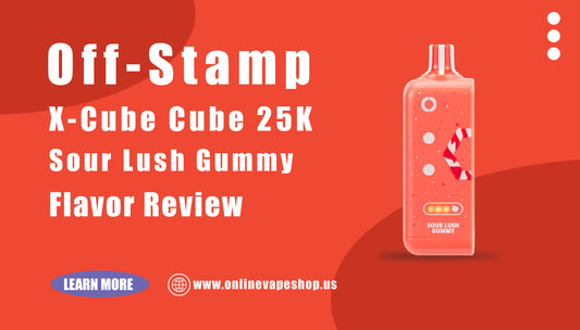Sour Lush Off Stamp X Cube 25K Pod Review