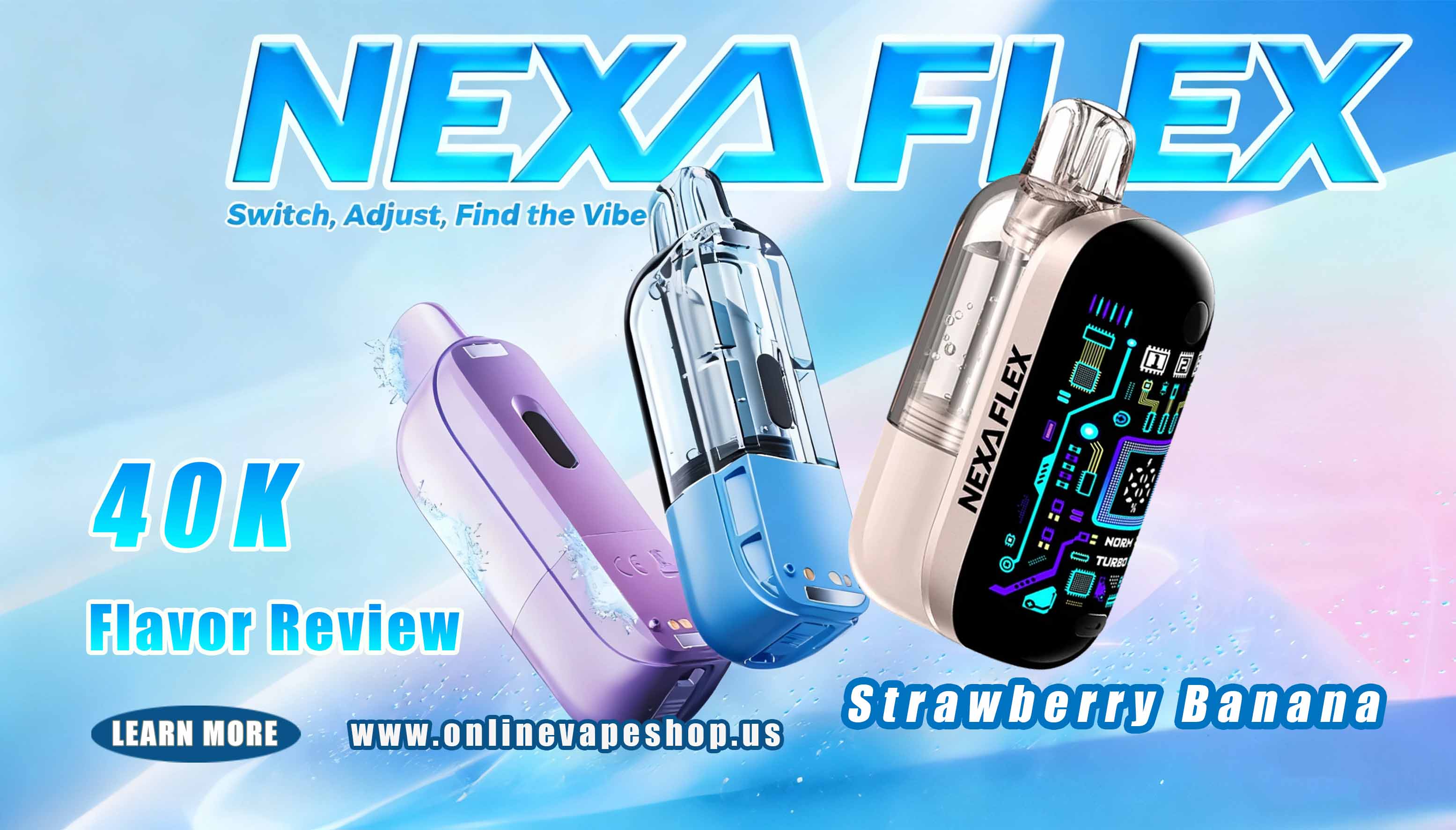 Strawberry Banana Nexa Flex 40K Review
