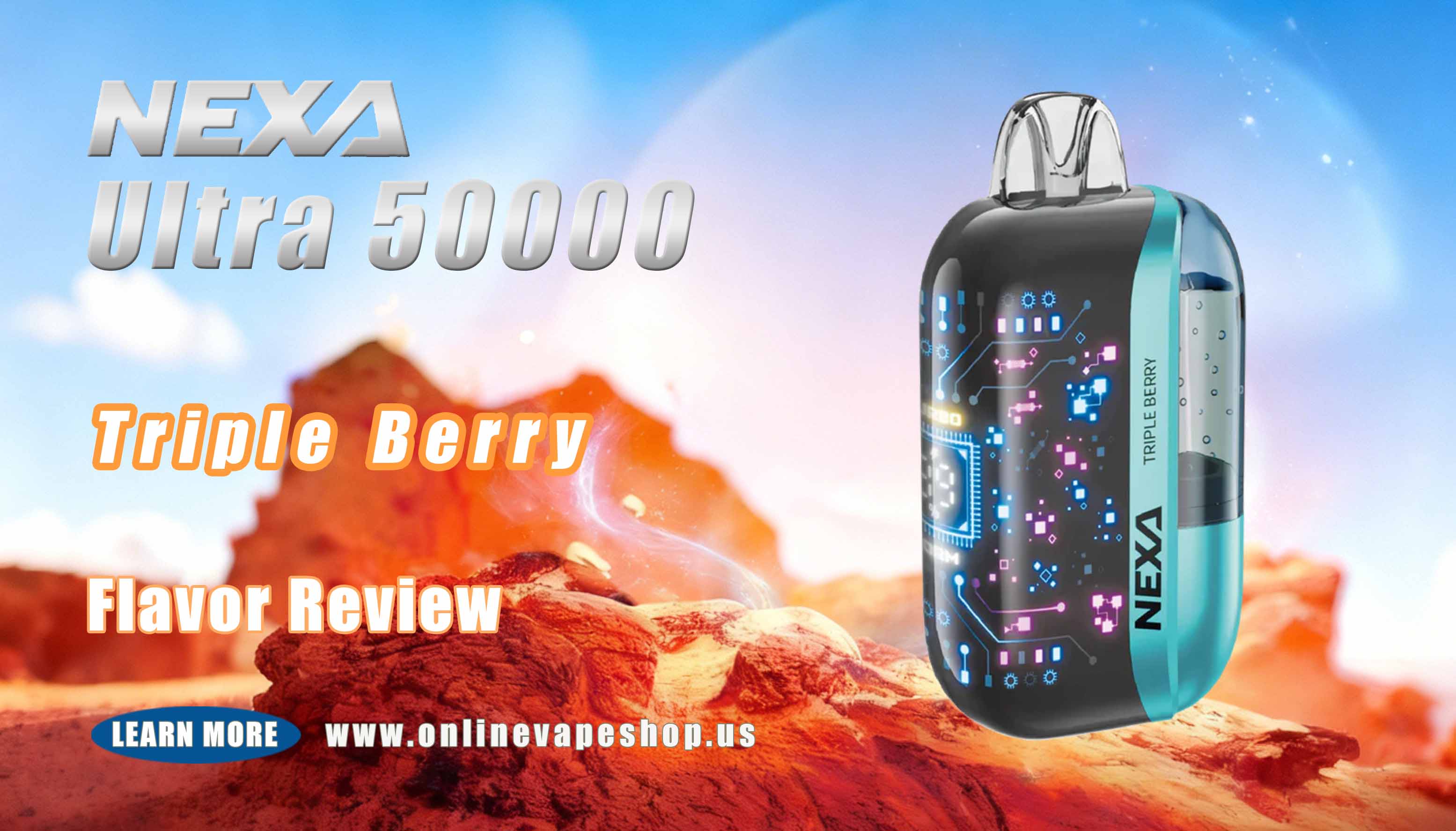 Triple Berry Nexa Ultra 50000 Review