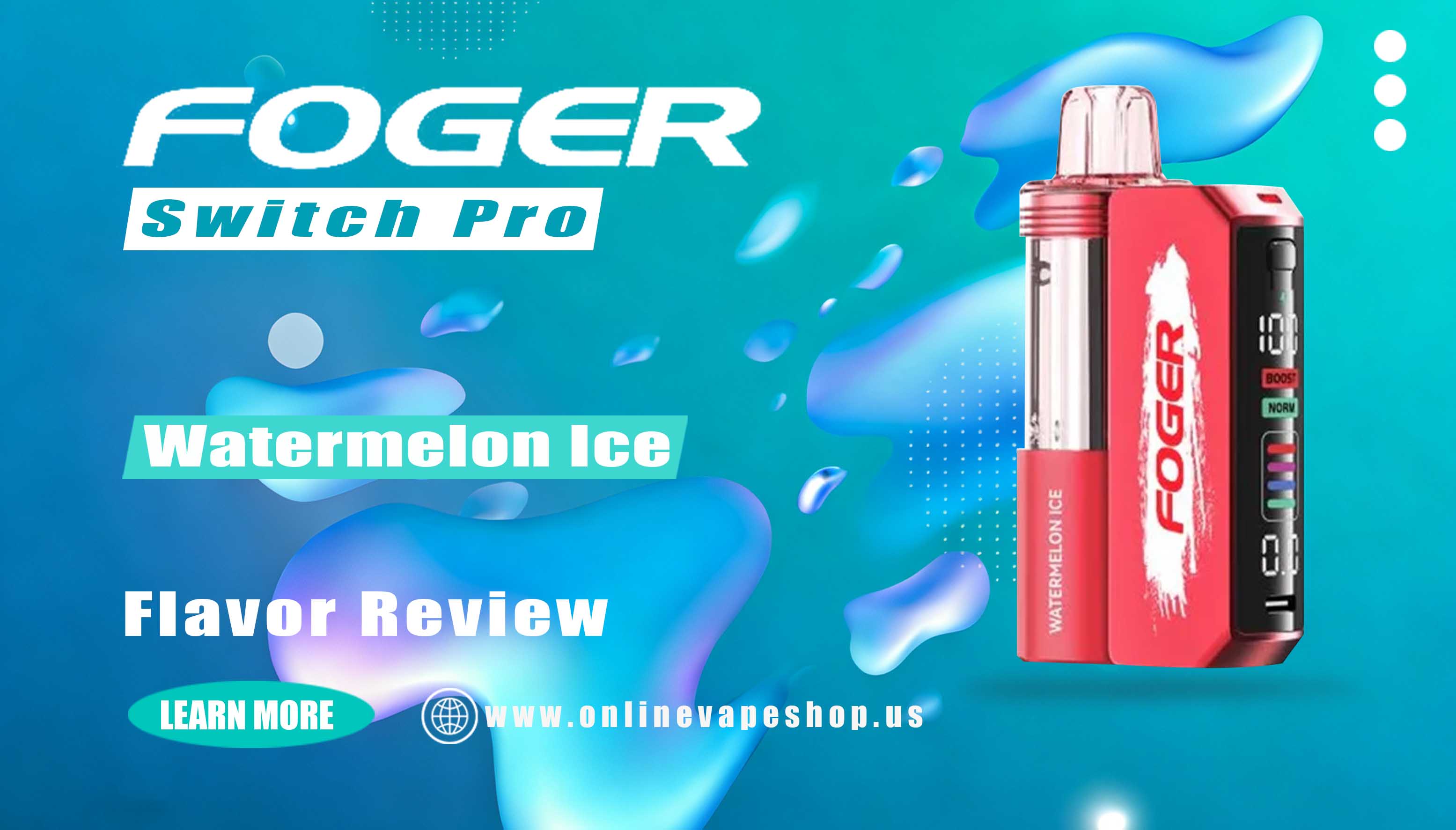 Watermelon Ice Foger Switch Pro 30K Kit Review
