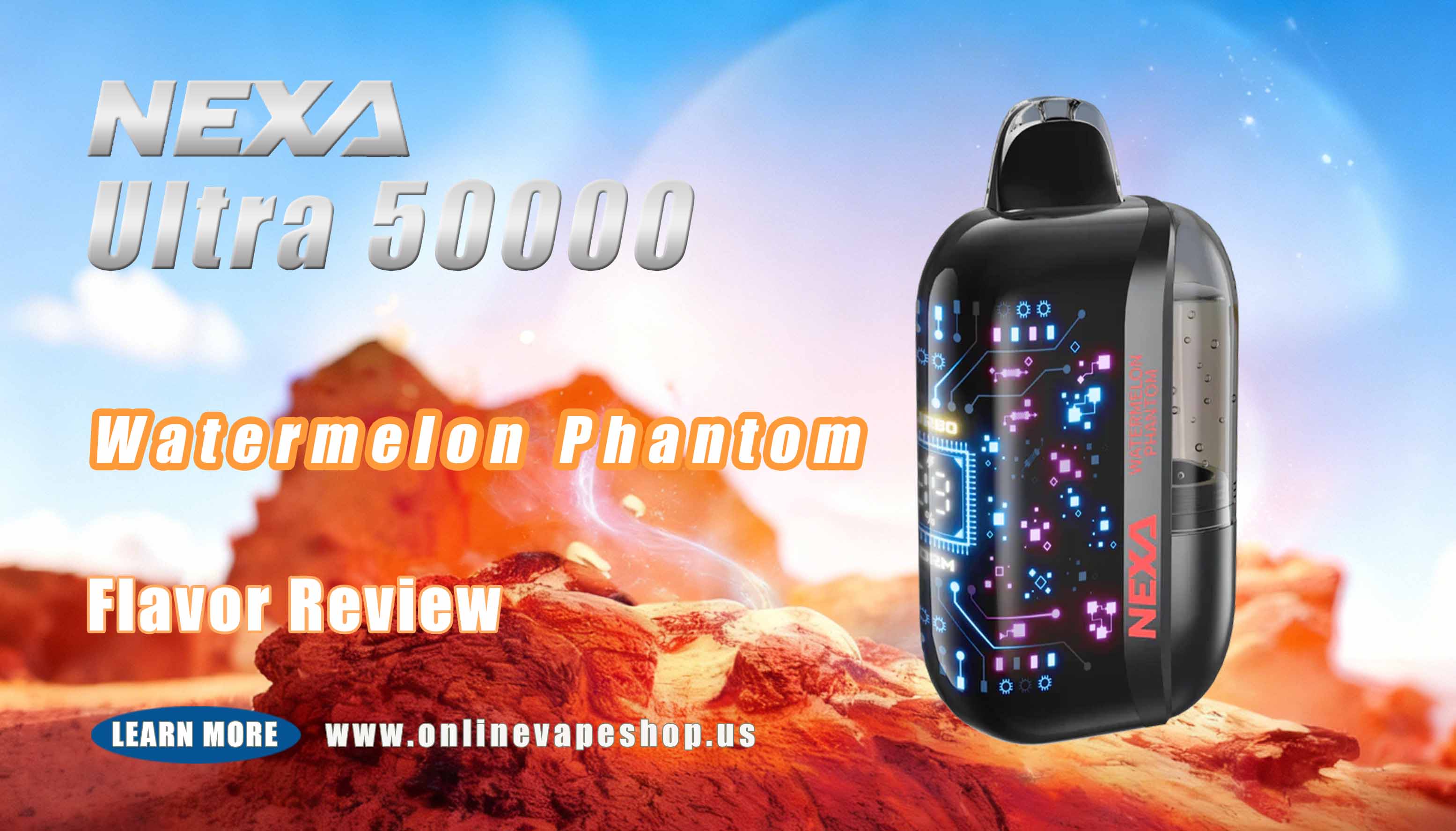 Watermelon Phantom Nexa Ultra 50000 Review